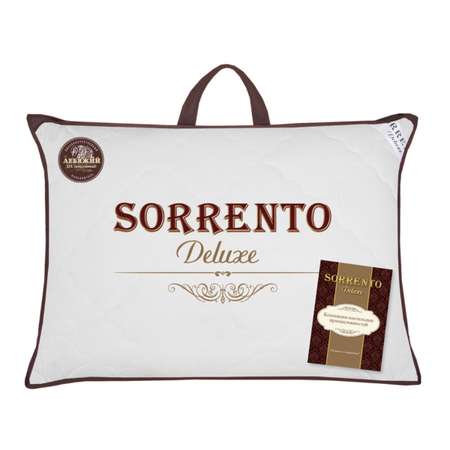 Подушка SORRENTO DELUXE лебяжий пух стеганая сатин 50*70