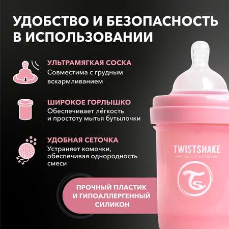 Бутылочка Twistshake Anti-Colic 125 мл 1 шт.