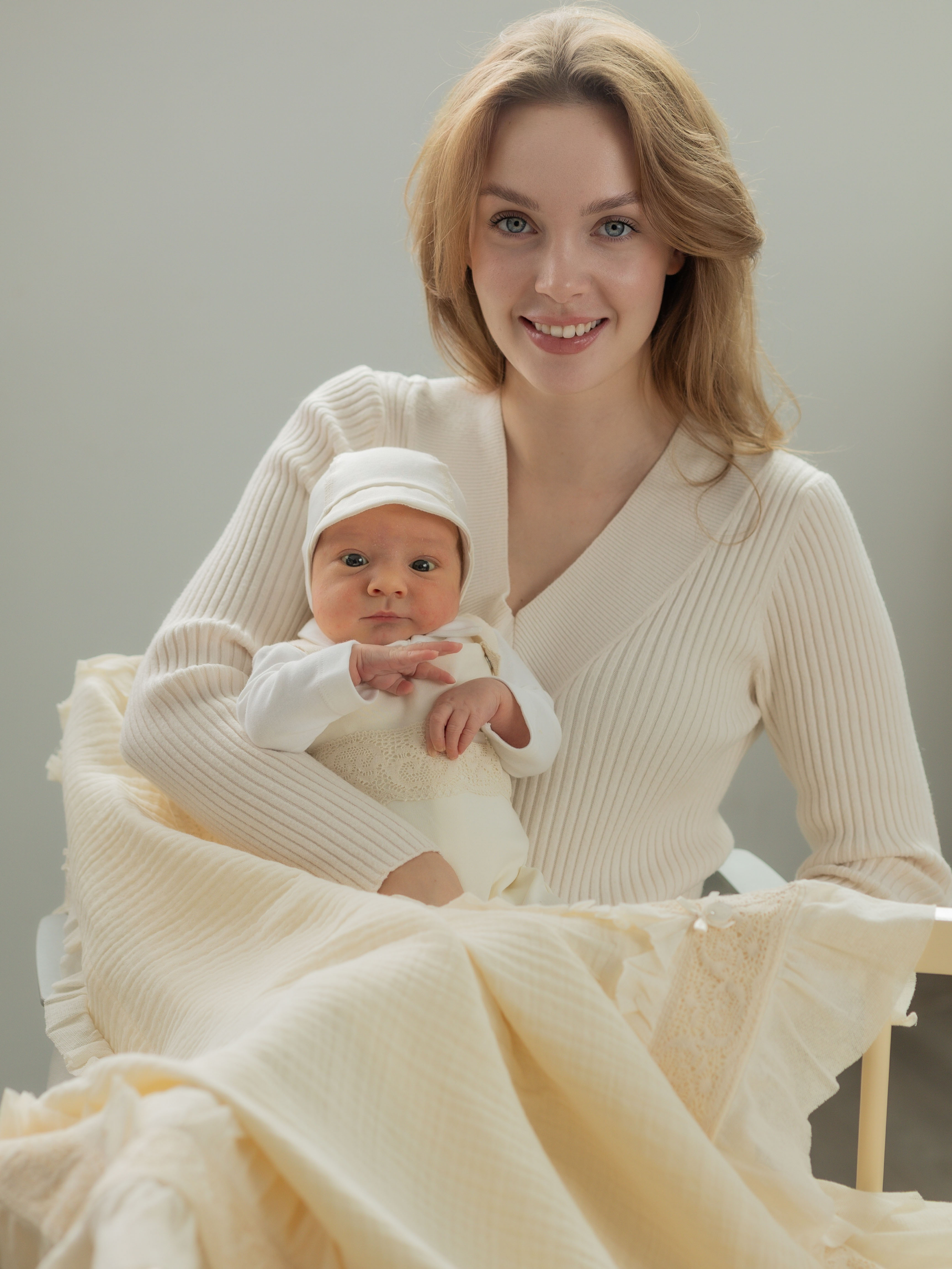 Плед НаследникЪ Выжанова плед на выписку 95 x 95 см хлопок - фото 6