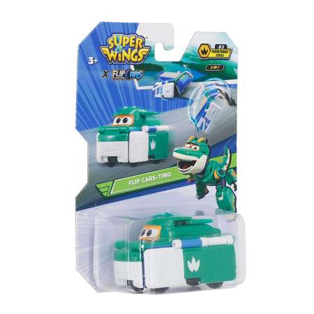 Автомобиль Super Wings Тино зеленый