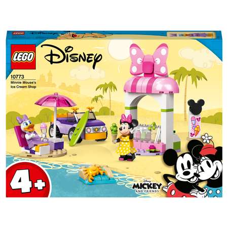 Конструктор LEGO Mickey and Friends Магазин мороженого Минни блочный