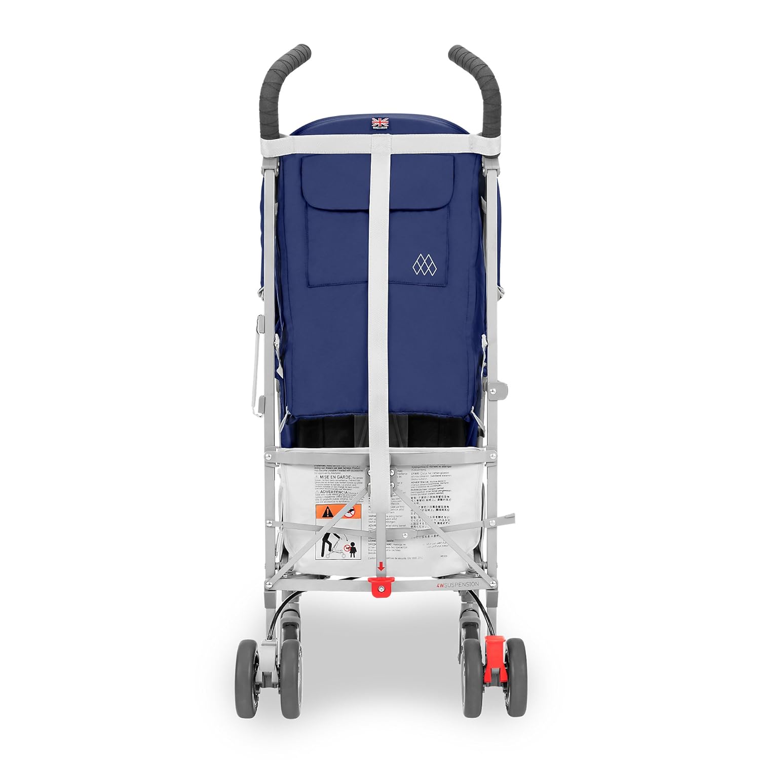 Коляска прогулочная Maclaren Quest Medieval Blue / Silver - фото 9