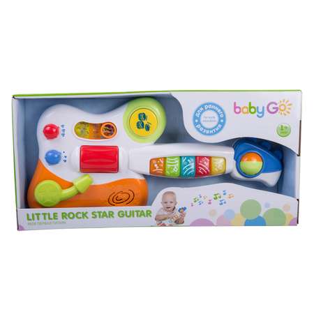 Гитара BabyGo Маленькая рок-звезда со светом и звуком