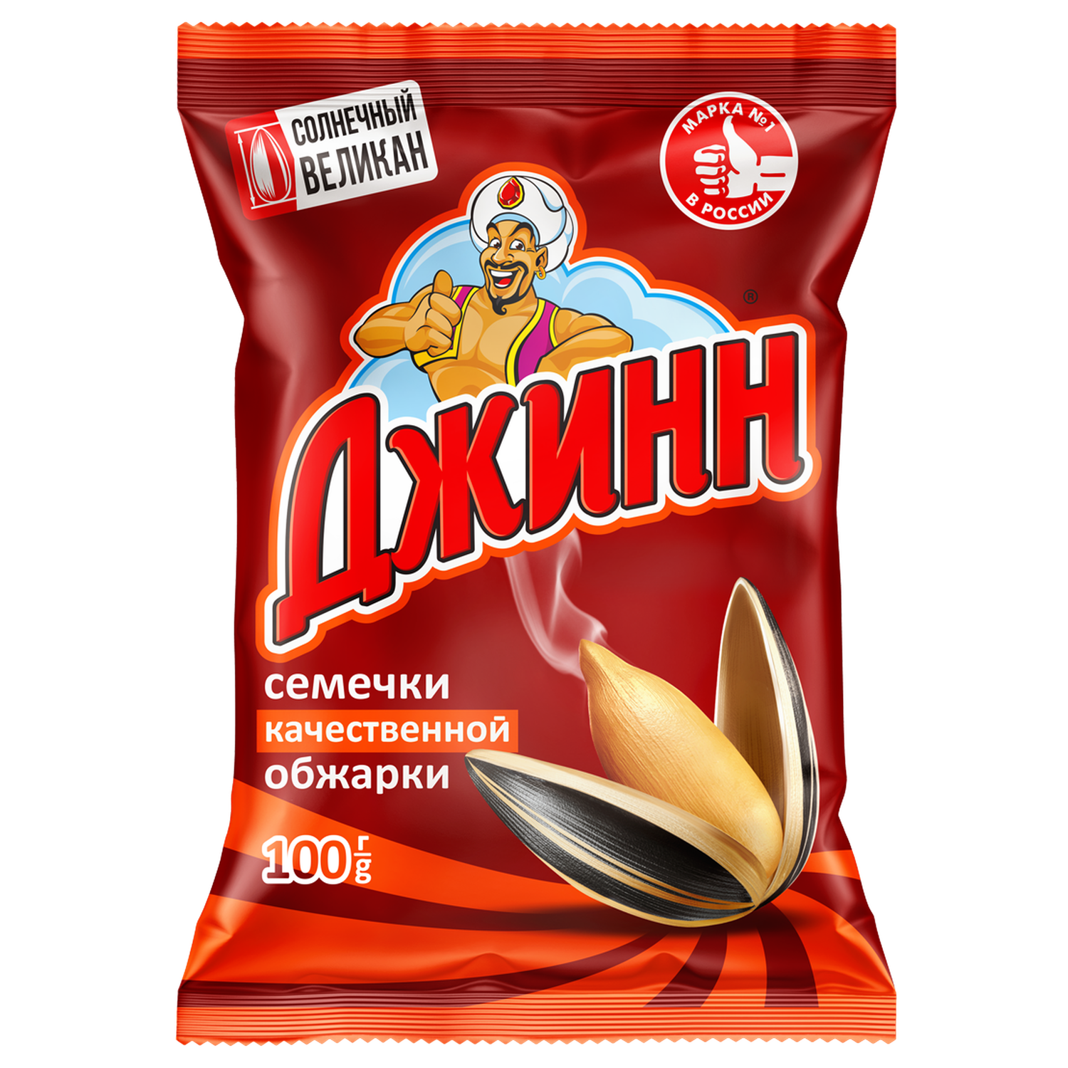 Семечки подсолнечника жареные Джинн 100г - фото 1