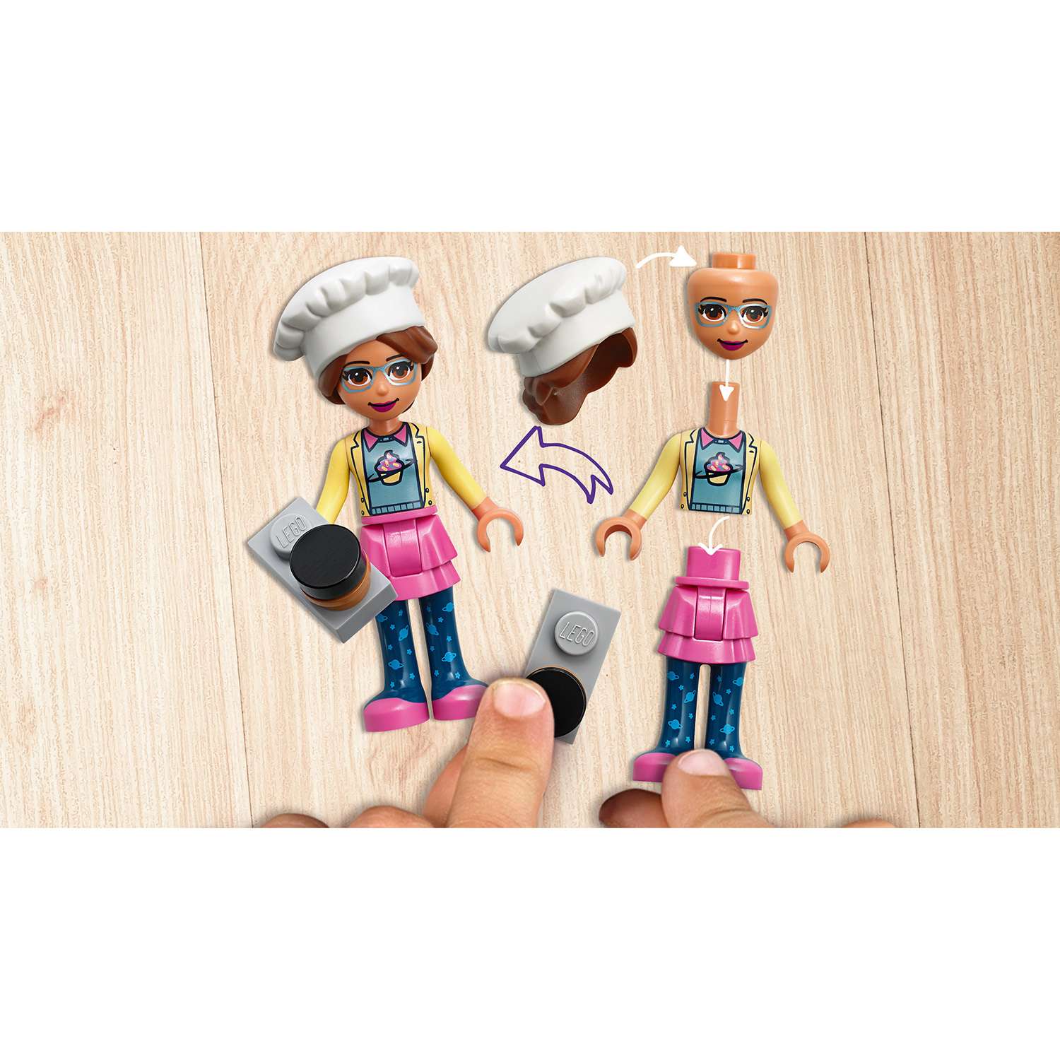 Конструктор LEGO Friends Кондитерская Оливии блочный - фото 8