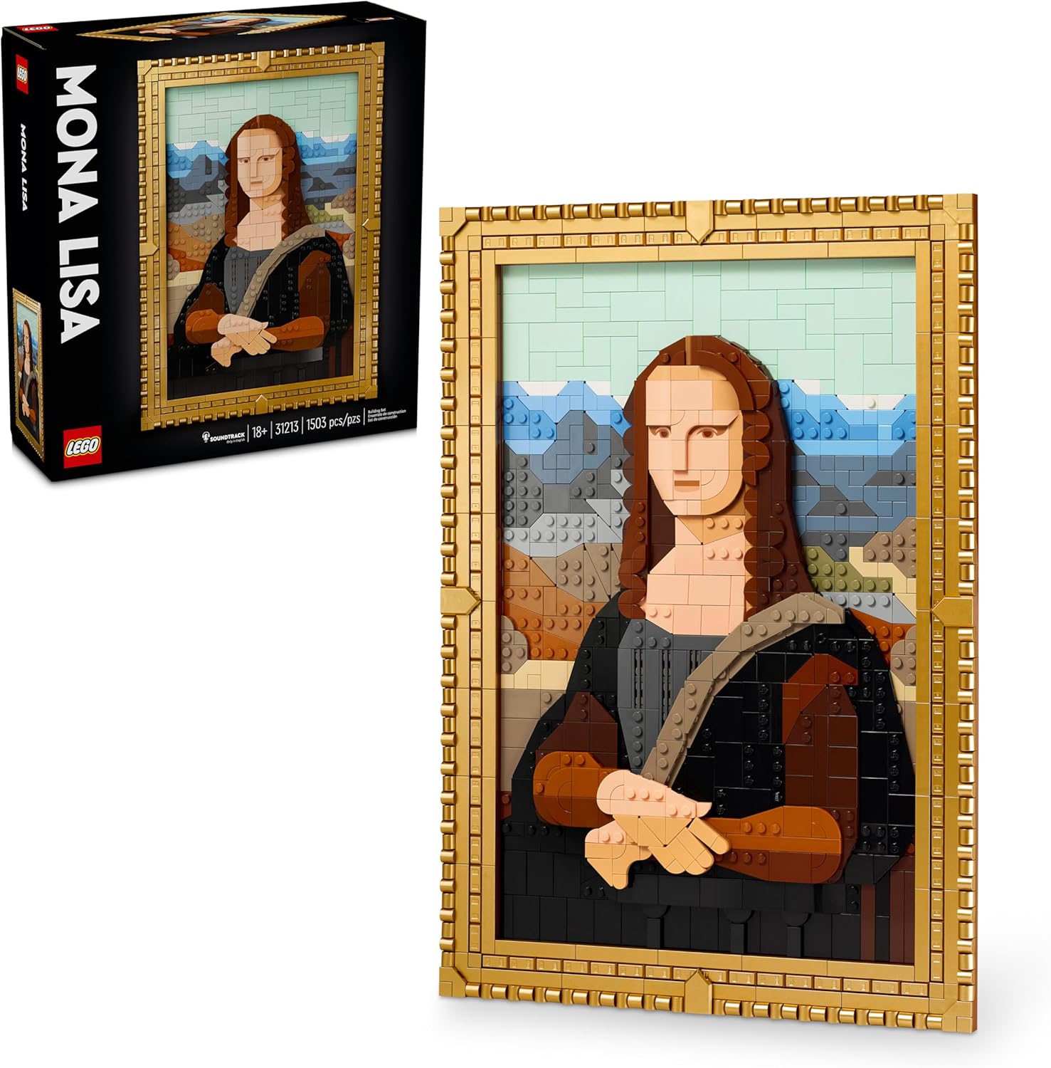 Конструктор LEGO Art Мона Лиза 1503 дет. - фото 1