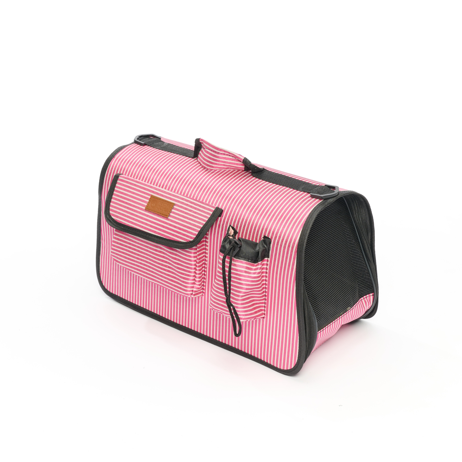 Сумка-переноска для животных Не один дома Holiday pink 40*27*21см розовый - фото 2