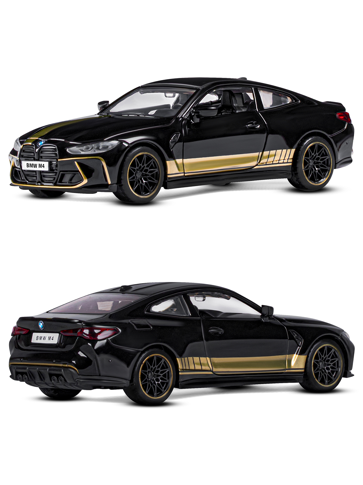 Автомобиль АВТОпанорама BMW M4 G82 1:32 JB1251830 - фото 13