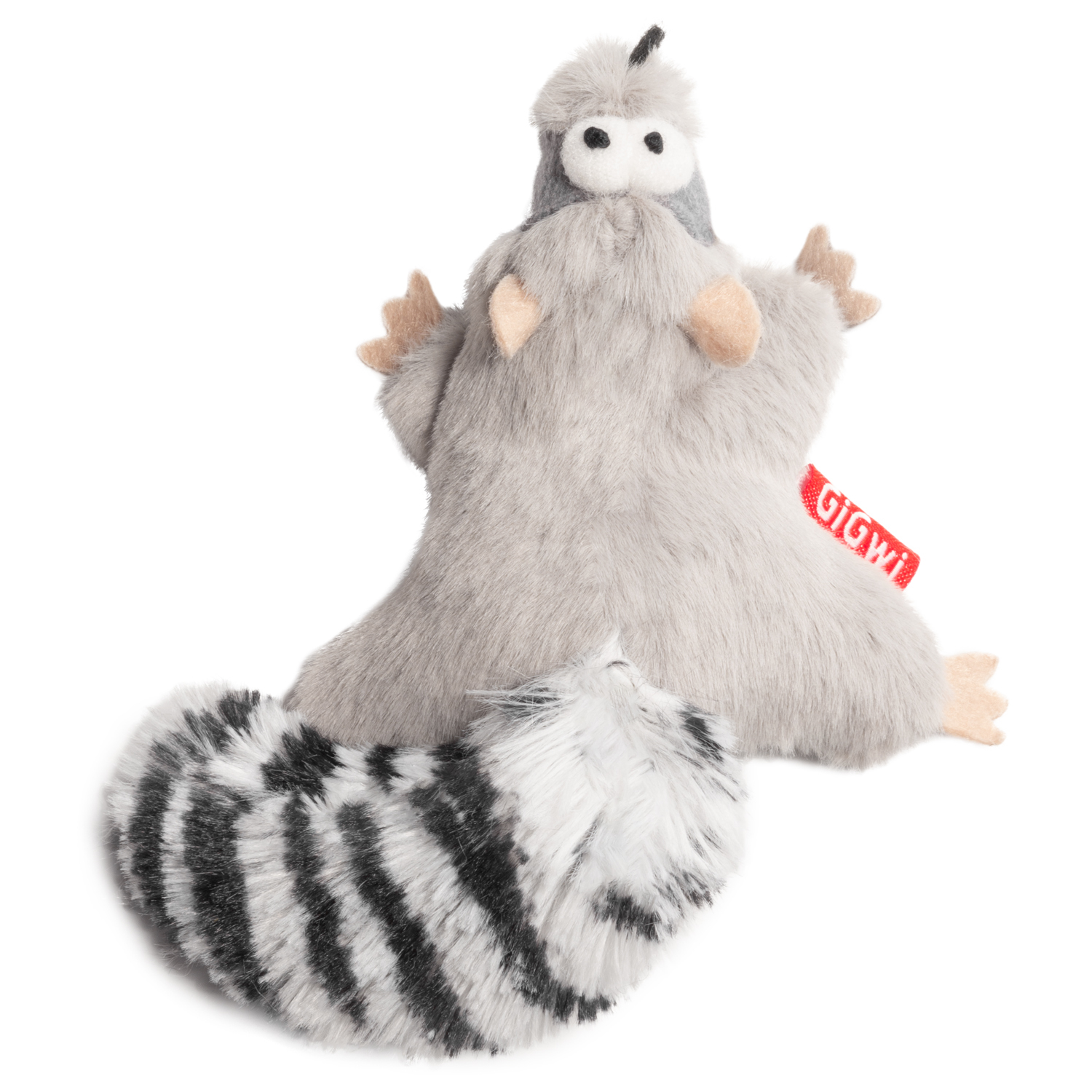 Игрушка для кошек GiGwi Енот с кошачей мятой 75384 - фото 4