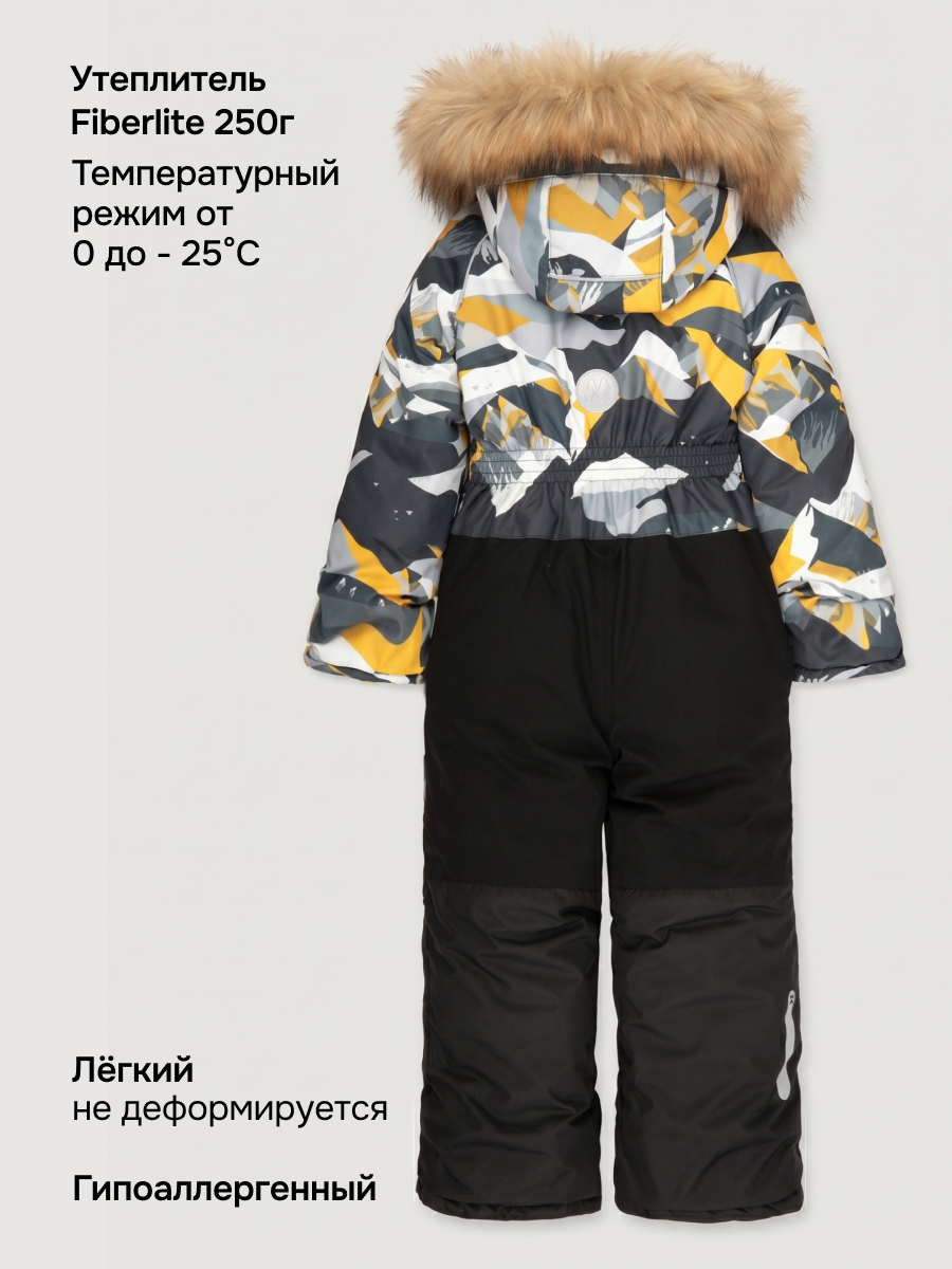 Комбинезон NIKASTYLE 8з0926 графит/черный - фото 6