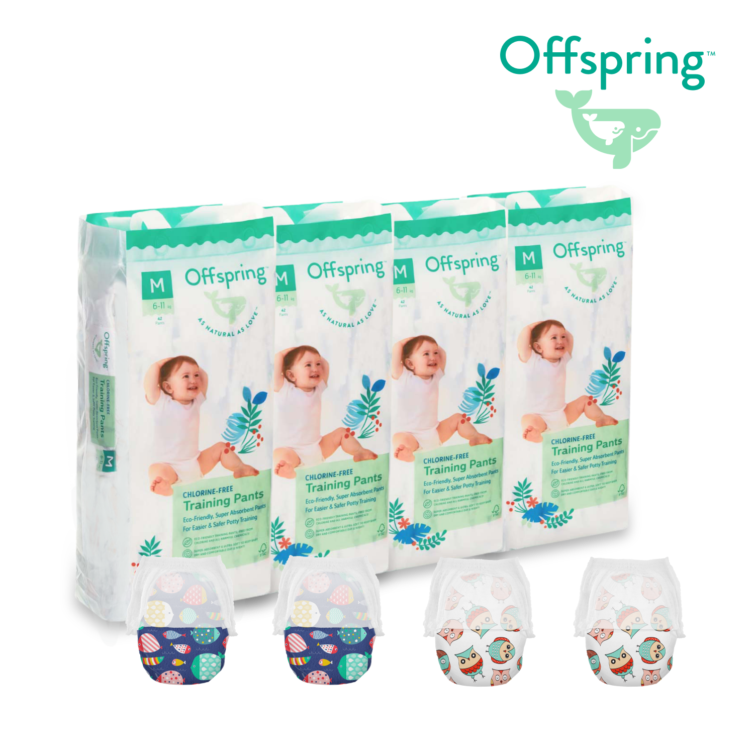 Подгузники Offspring 0 (9-14 кг) 144 шт. - фото 2