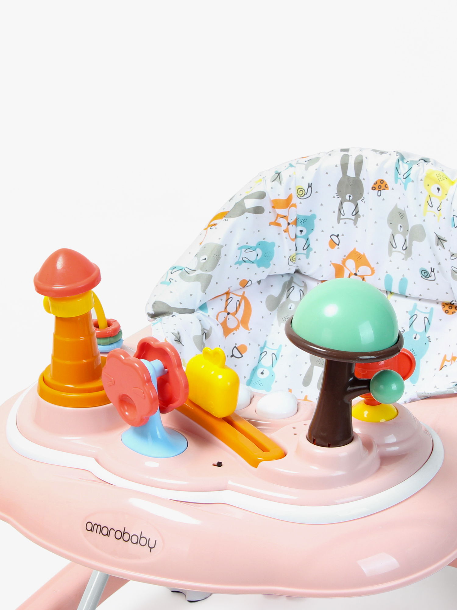 Ходунки Amarobaby Running Baby розовый в ассортименте - фото 16
