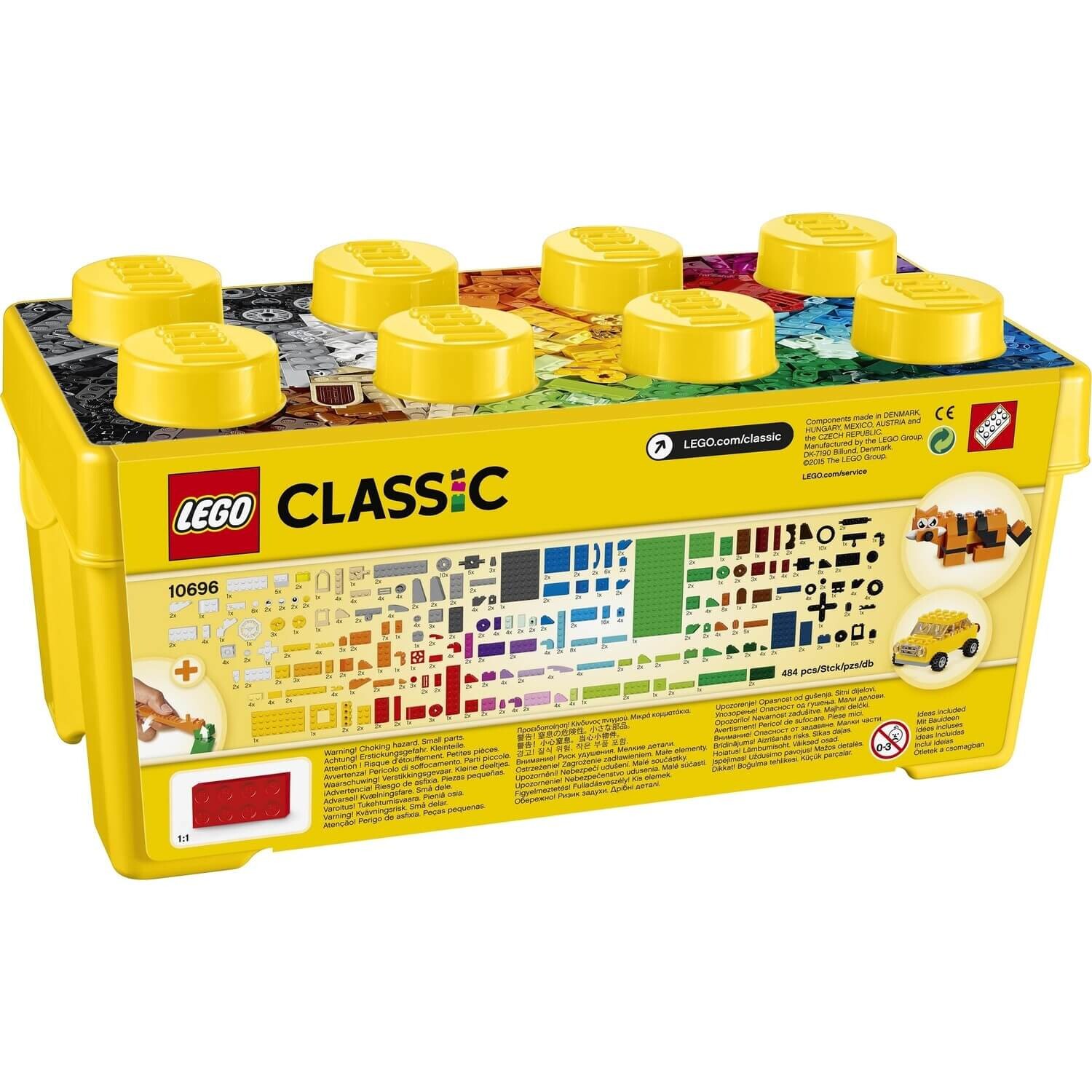 Конструктор LEGO Classic Набор для творчества 10696 484 дет. - фото 10