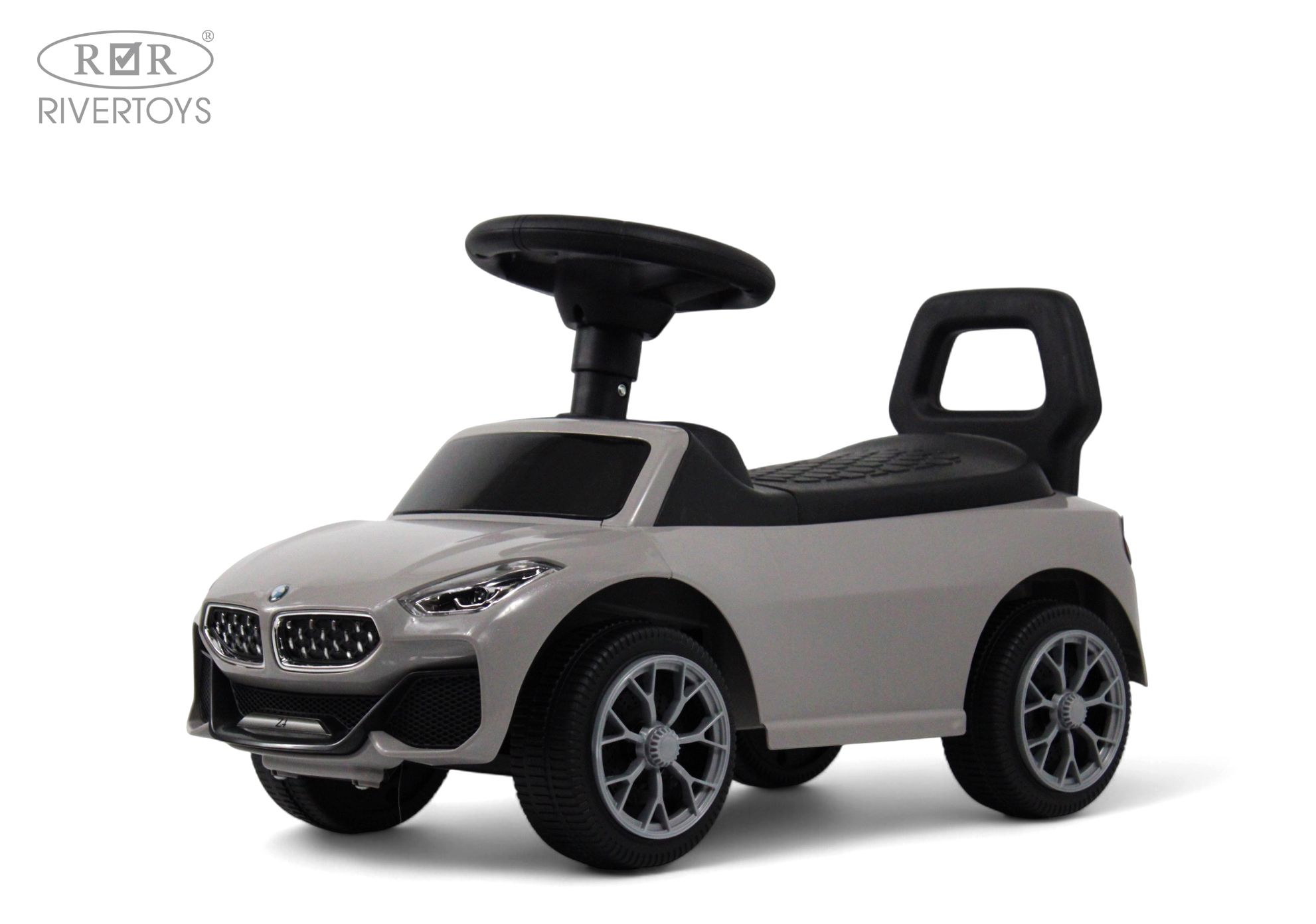 Каталка RIVERTOYS Z004ZZ-B-GREY серый - фото 1