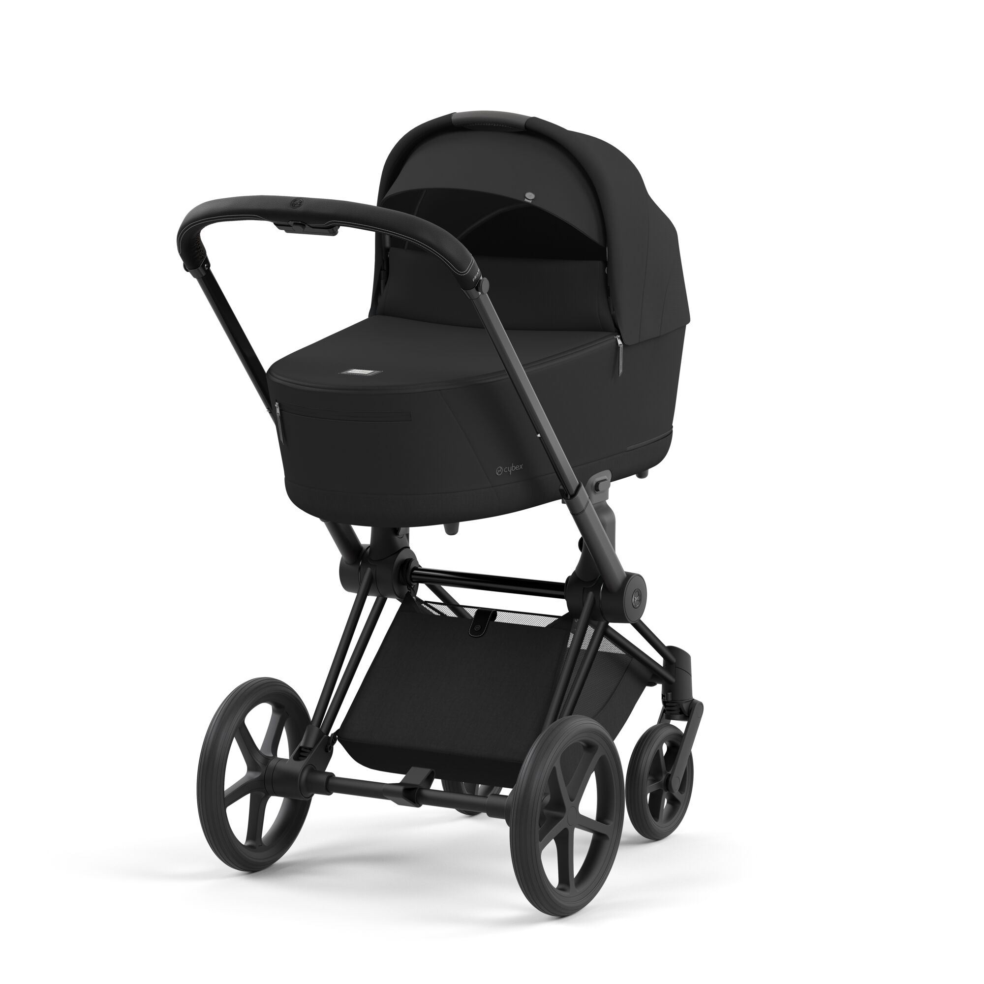 Коляска 2в1 Cybex Priam IV Matt Black черный - фото 5