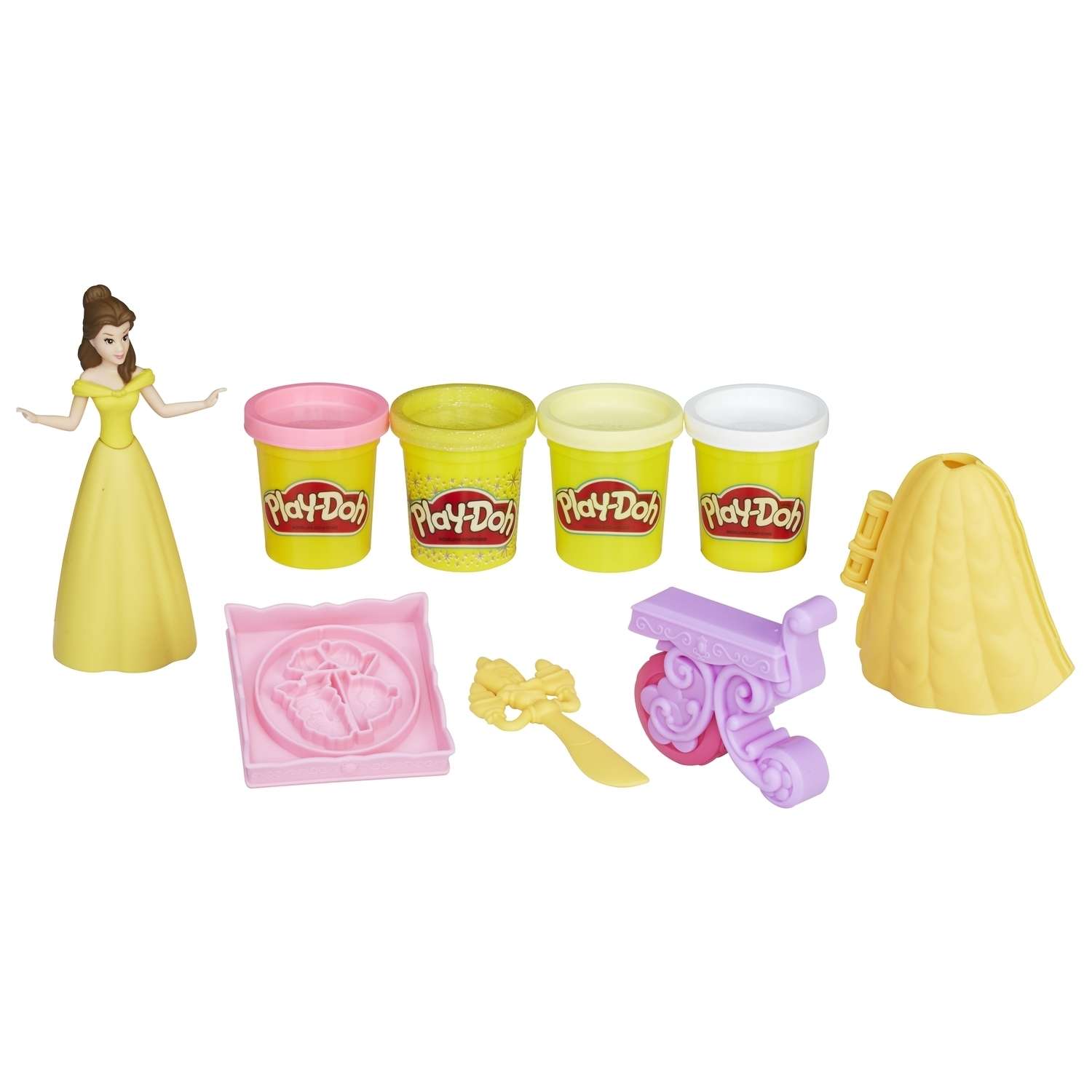Пластилин Play-Doh Банкет Белль - фото 2