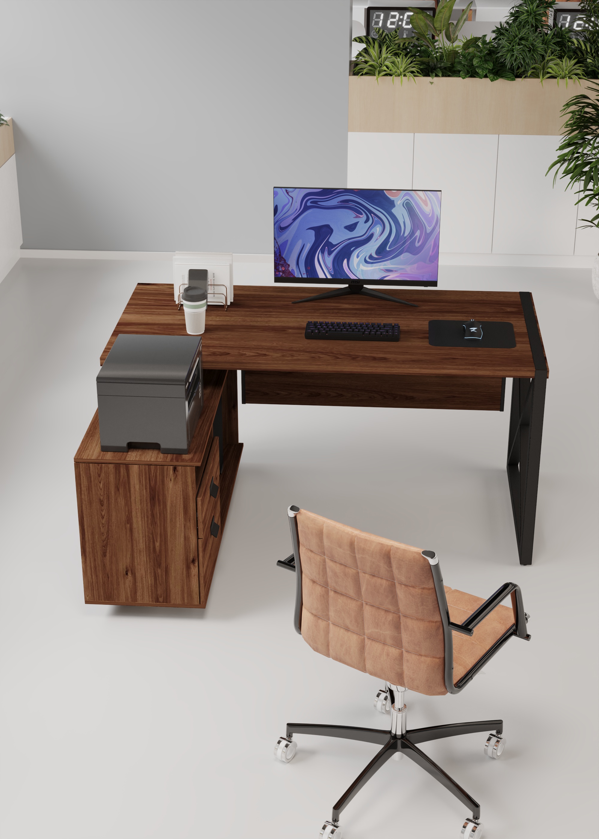 Письменный стол КАЛИФОРНИЯ МЕБЕЛЬ Хардвиг СР01 - фото 7