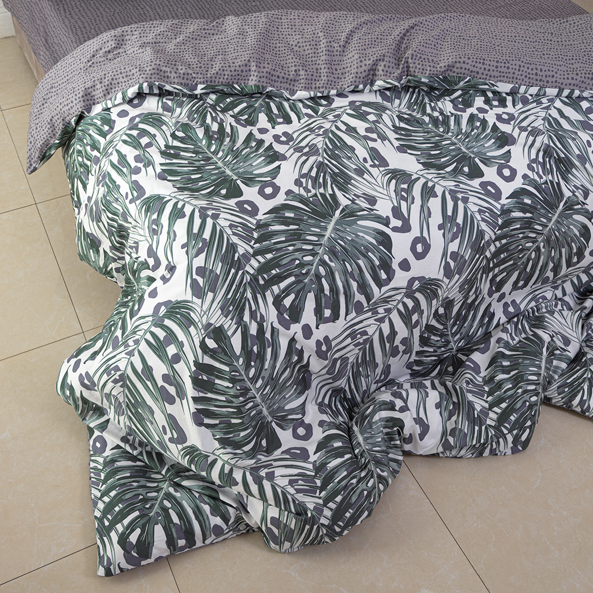 Комплект постельного белья SORRENTO DELUXE Обернати евро 4 наволочки рис.4584-1+4584а-1 - фото 12