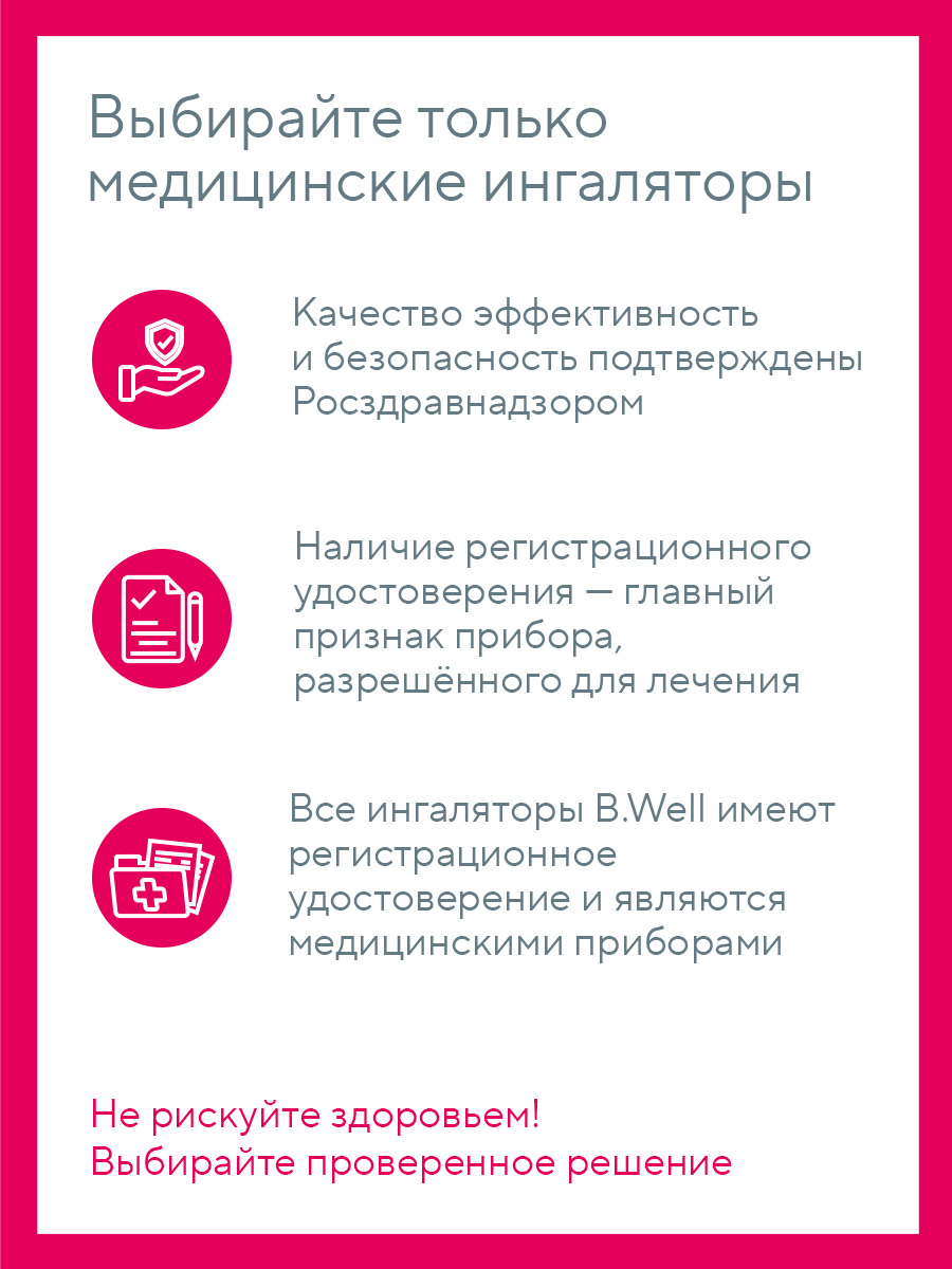 Ингалятор B.Well MED-111 - фото 12
