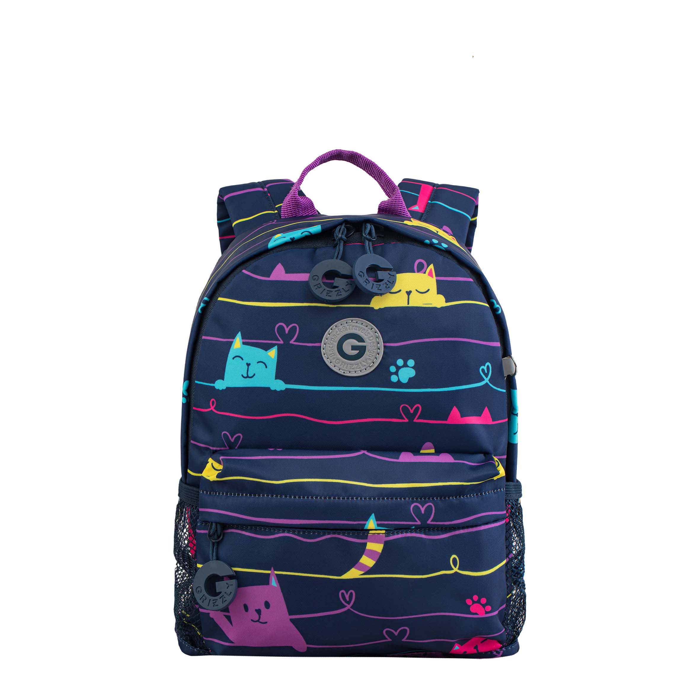 Рюкзак дошкольный Grizzly для девочки - фото 1