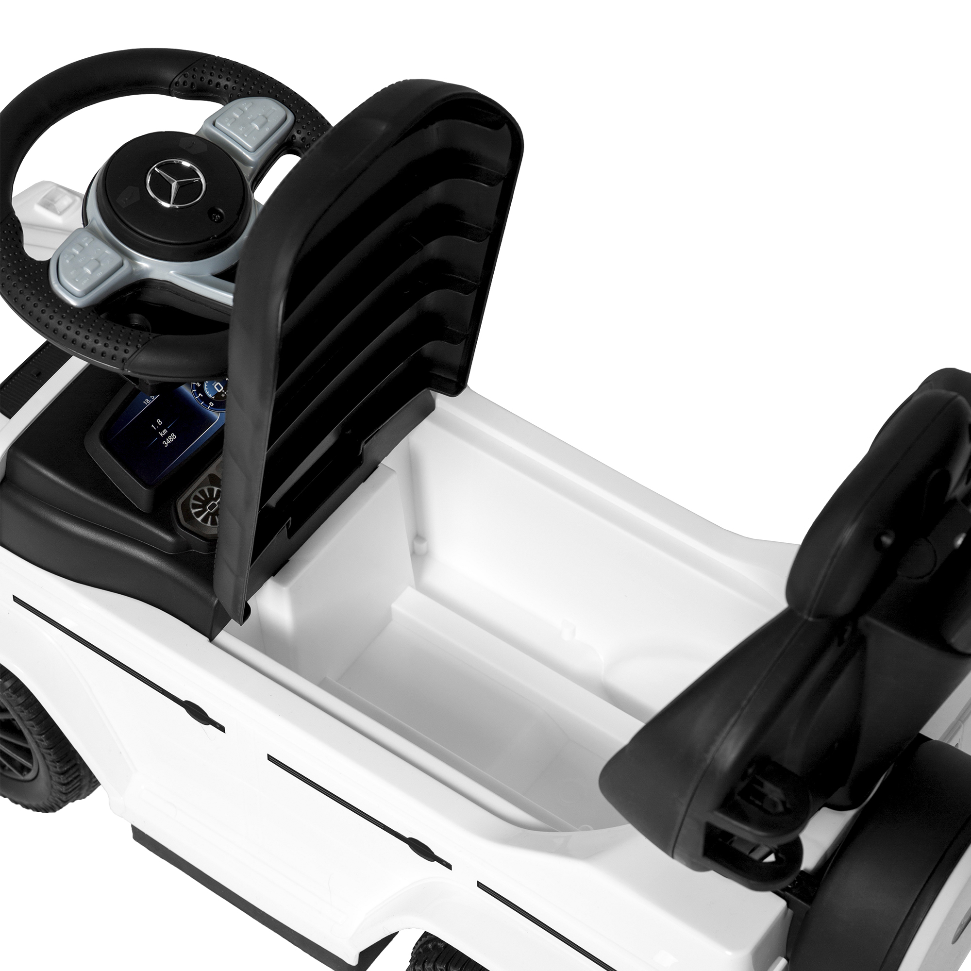 Пушкар Sweet Baby Mercedes-Benz GD350 с ручкой белый - фото 15