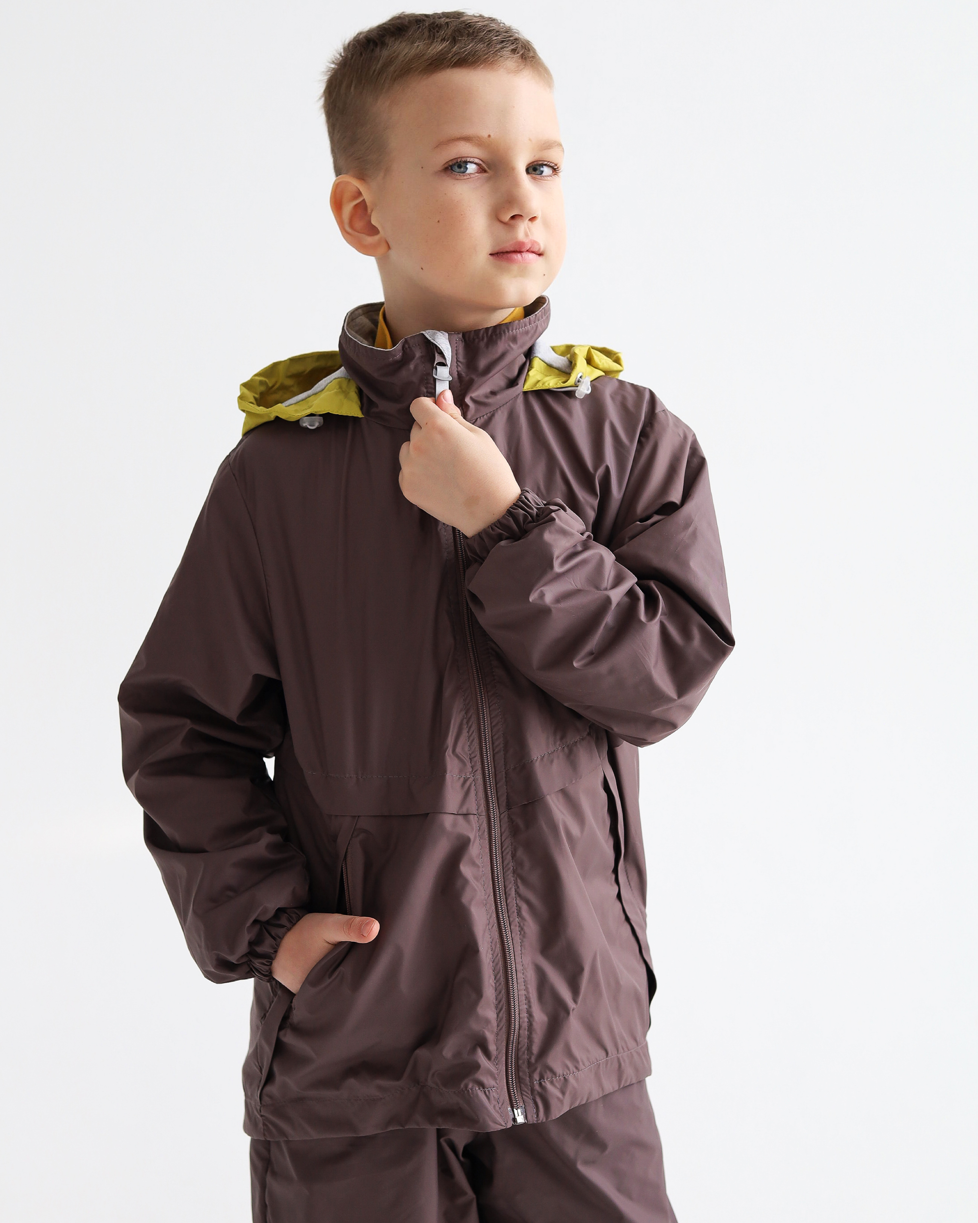 Изображение товара Демисезонная ветровка MINIDINO 104 для мальчика и девочки водоотталкивающая