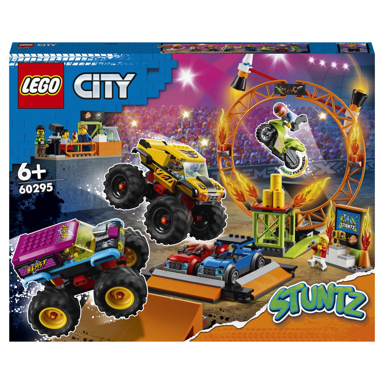 Конструктор LEGO City Stunt Show Arena 668 дет. - фото 2