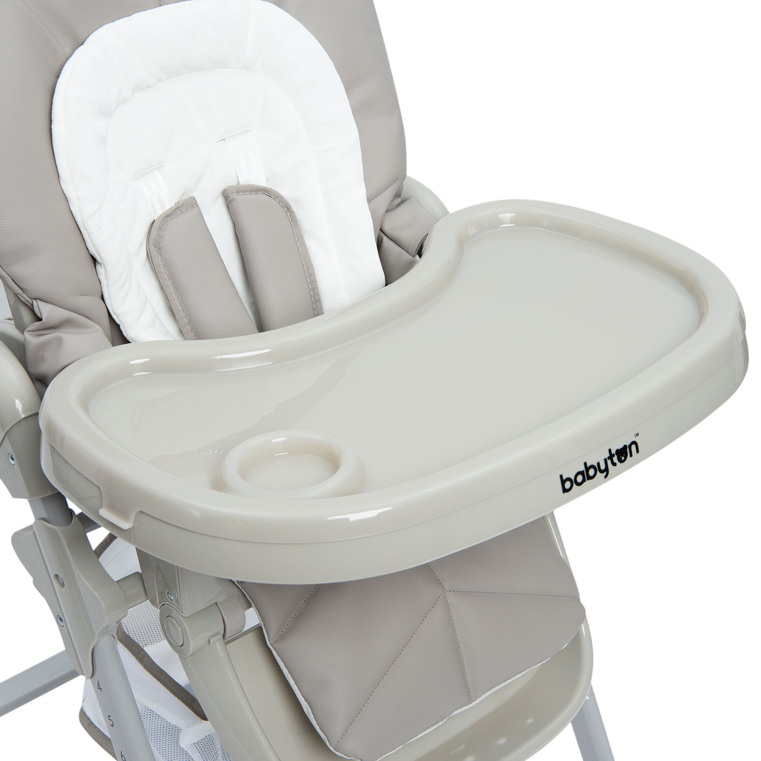 Стульчик для кормления Babyton Optima Eco Grey классический - фото 8