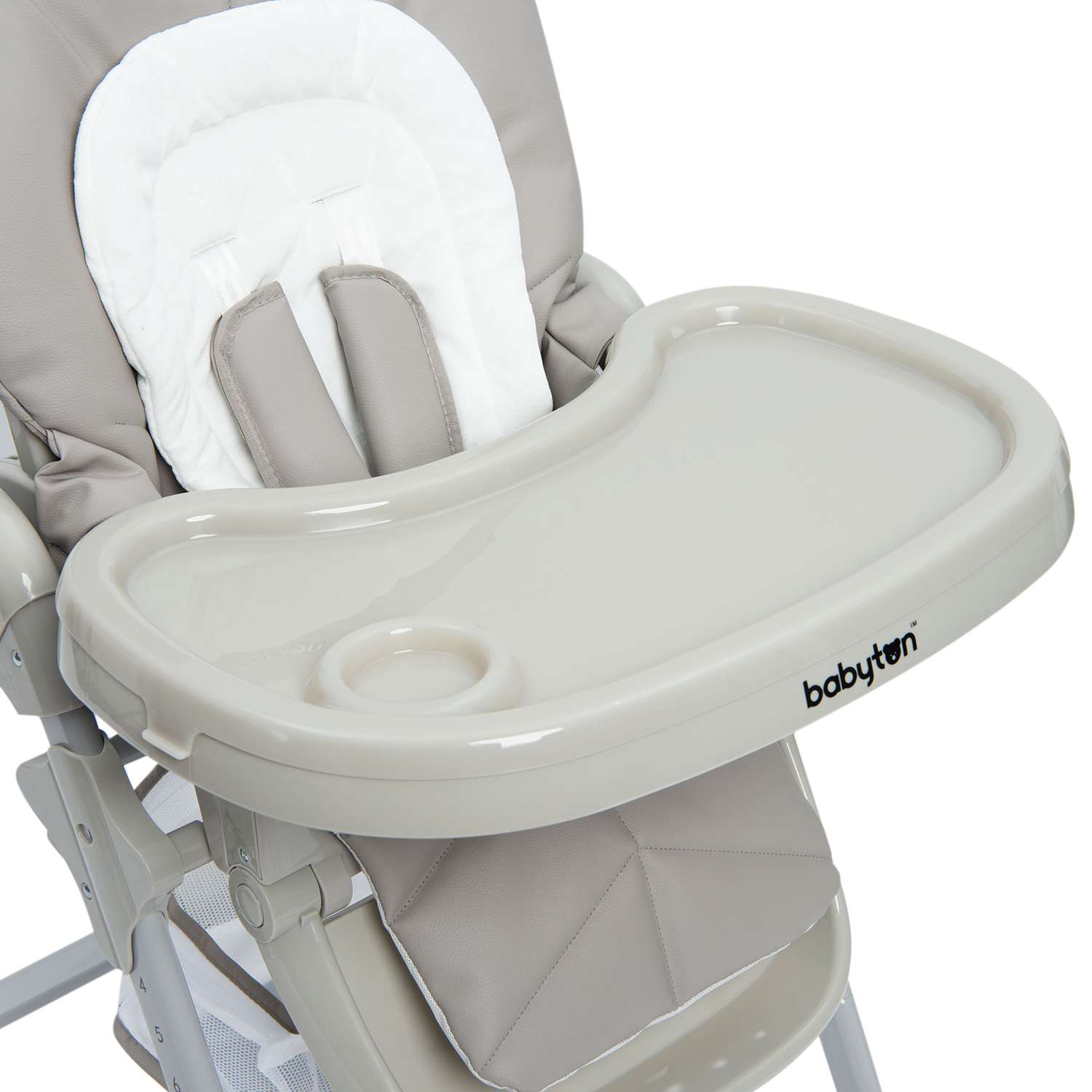 Стульчик для кормления Babyton Optima Eco Grey классический - фото 8