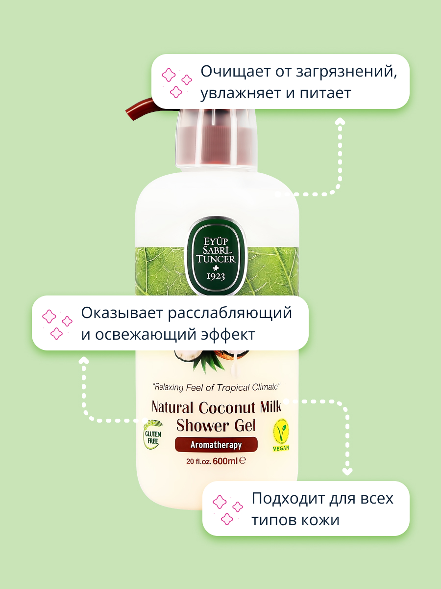 Гель Eyup Sabri Tuncer 600 мл - фото 3