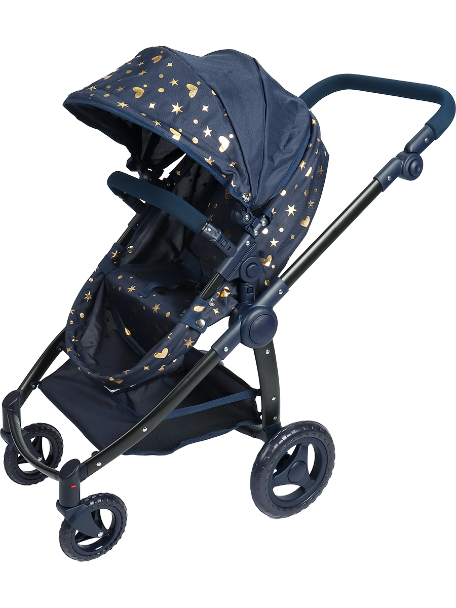 Коляска-трансформер для кукол Рыжий кот 9696-BS - фото 5