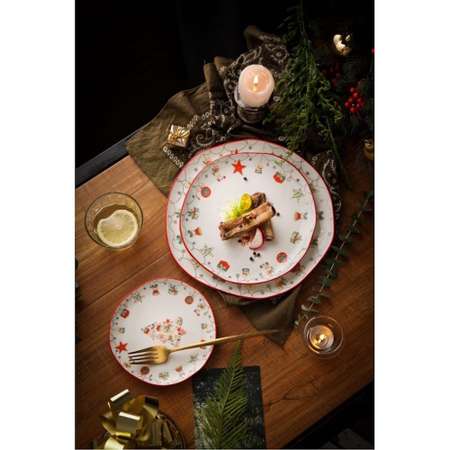Тарелка десертная Myatashop Christmas Gift