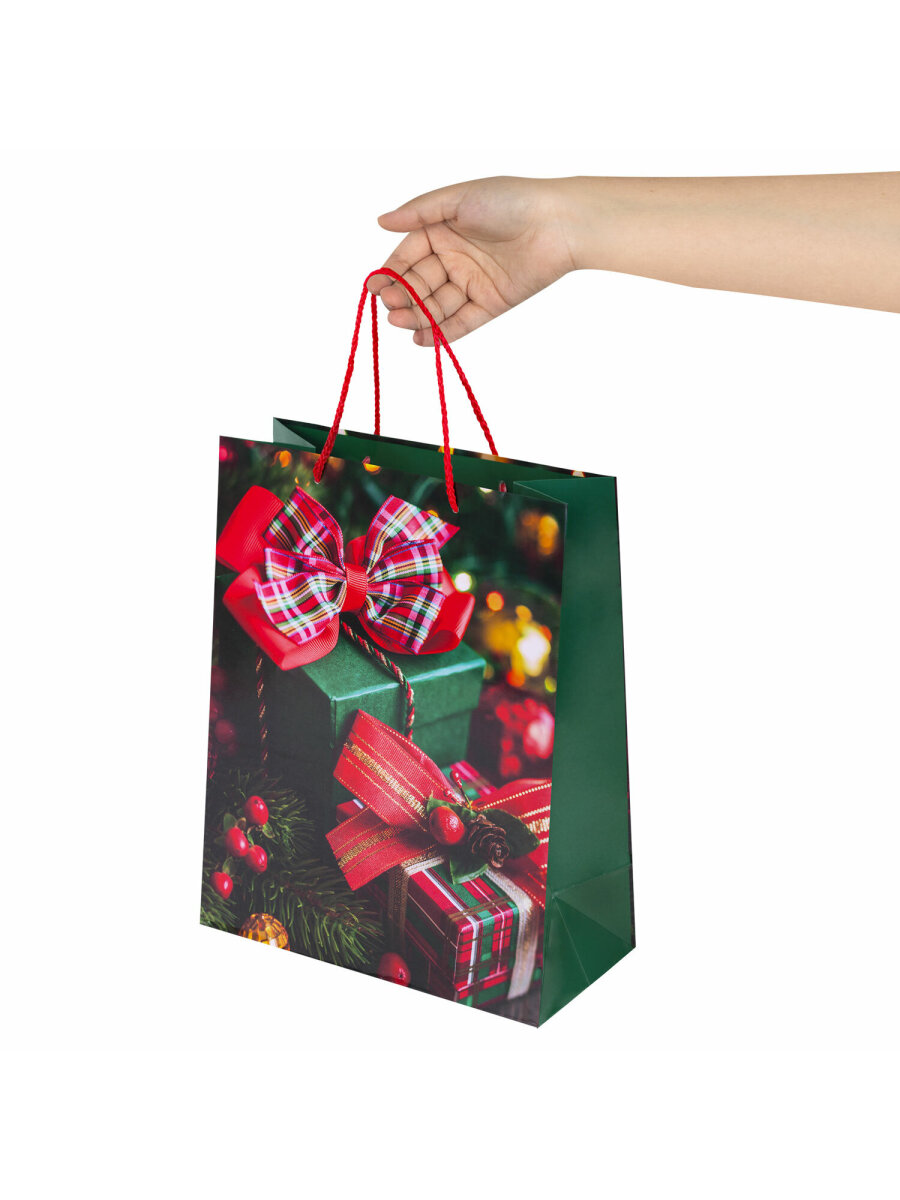 Подарочный пакет Золотая сказка новогодний для упаковки - фото 11