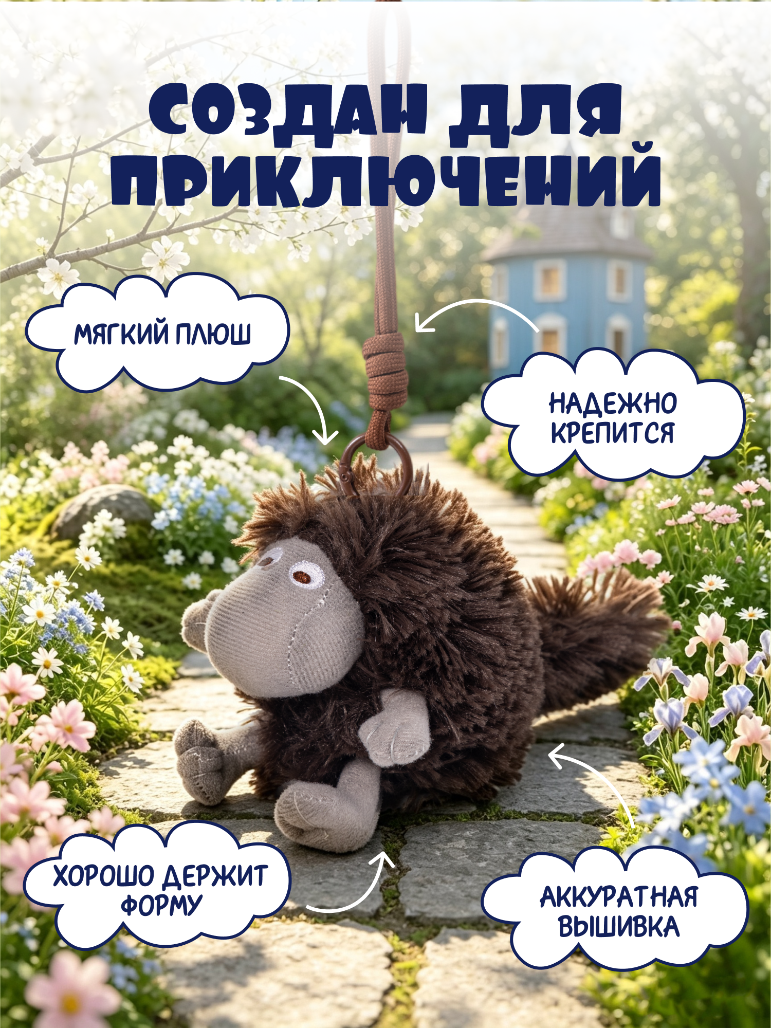 Мягкая игрушка Moomin Муми - фото 2