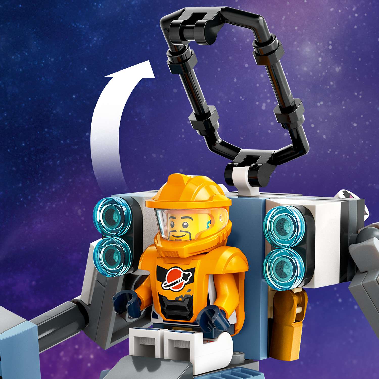 Конструктор LEGO City Космическое строительство блочный - фото 7
