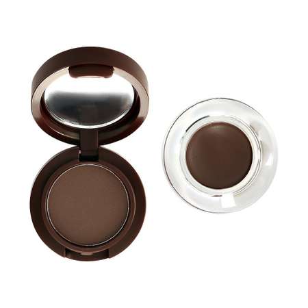 Тени и гель для бровей ISCREAM Base 2 в 1 тон 01 (dark taupe)