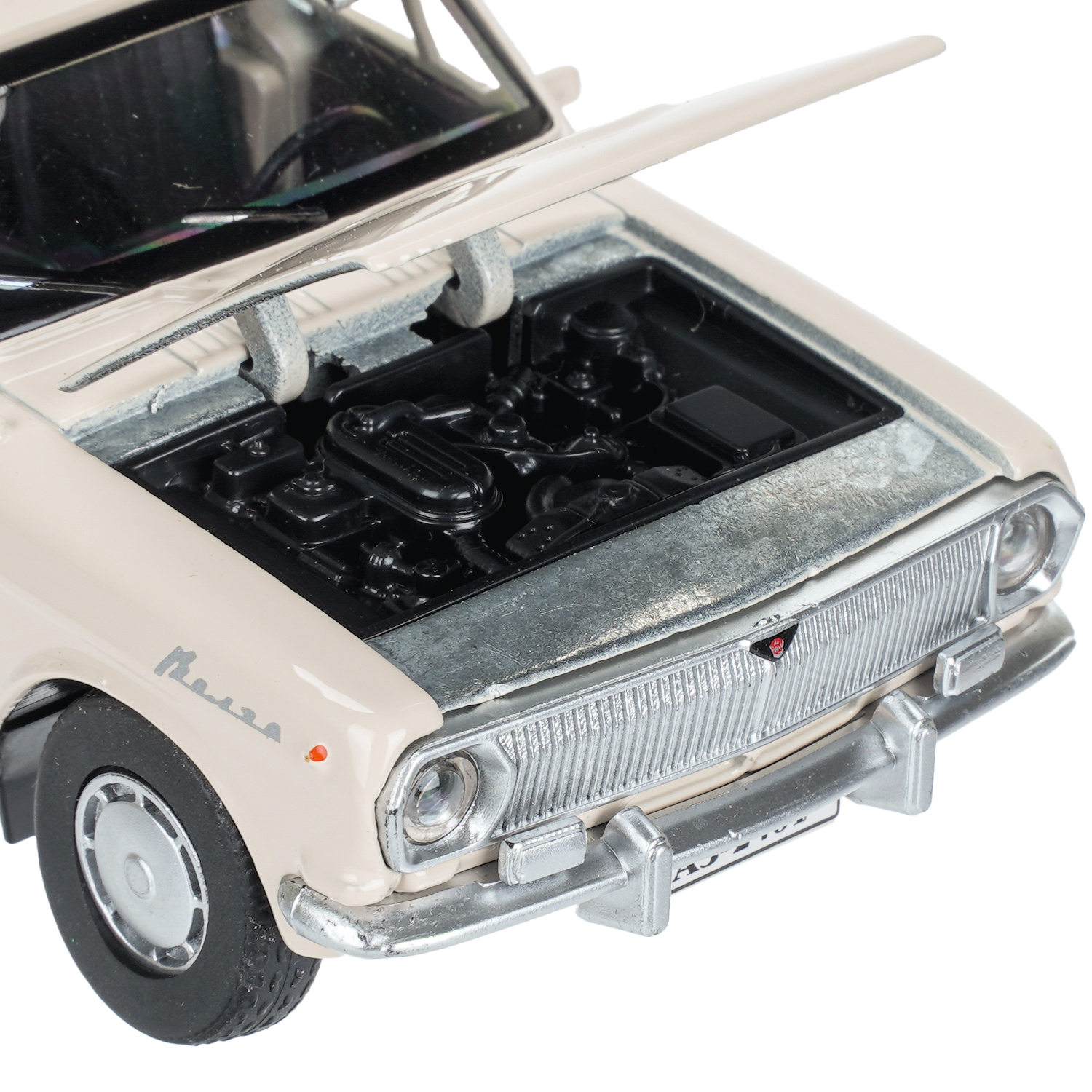 Автомобиль Технопарк ГАЗ Волга Бежевая 1:32 410486 - фото 7