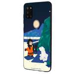Силиконовый чехол Mcover для смартфона Samsung A31 Союзмультфильм Знакомство с мальчиком