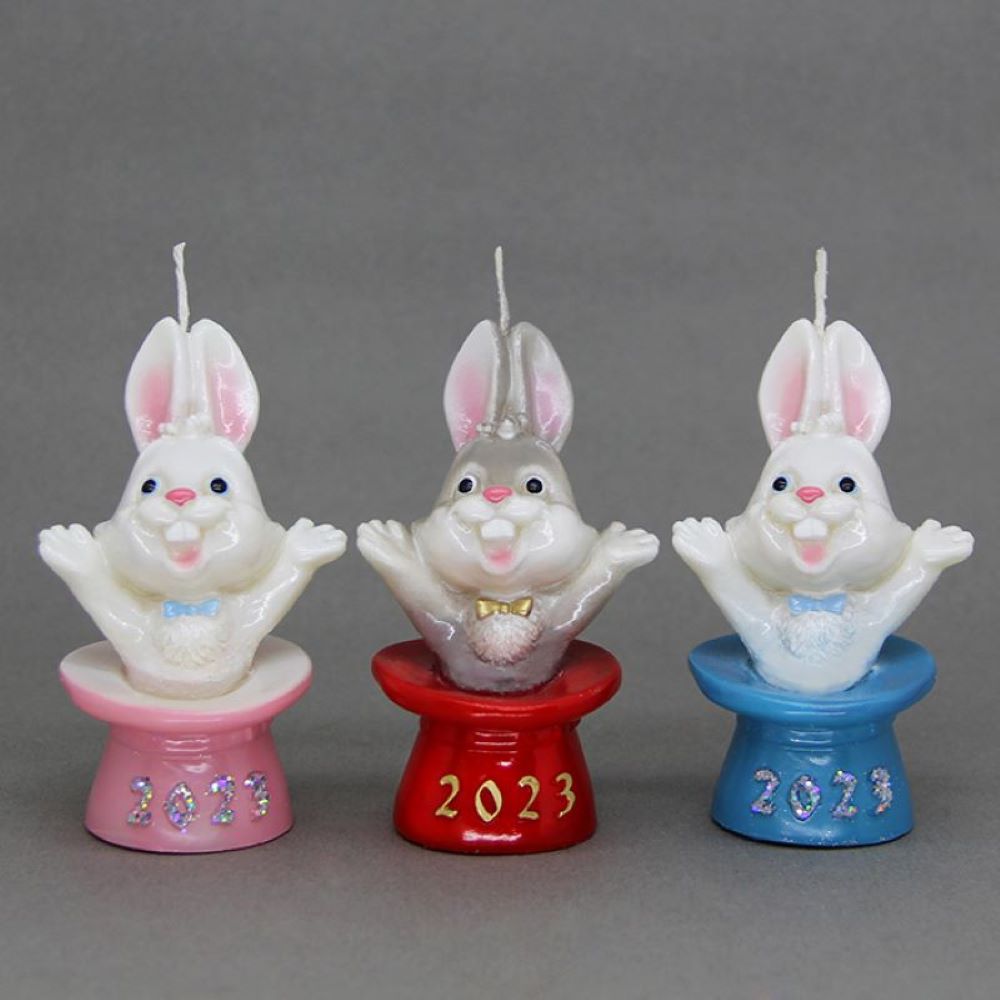 Лента Магия праздника Кролик в цилиндре - фото 1