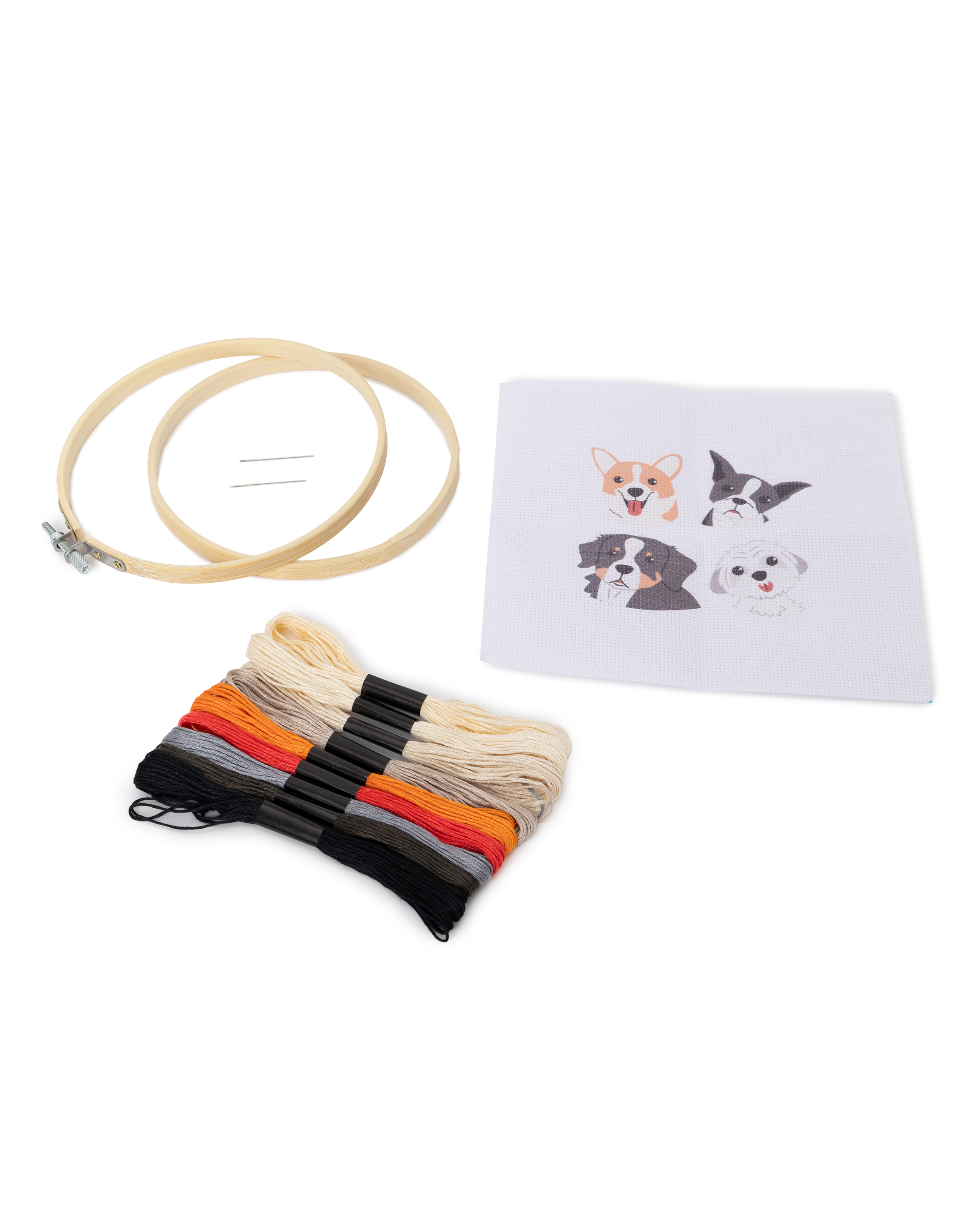 Набор для творчества Attivio вышивание Собачки - фото 2