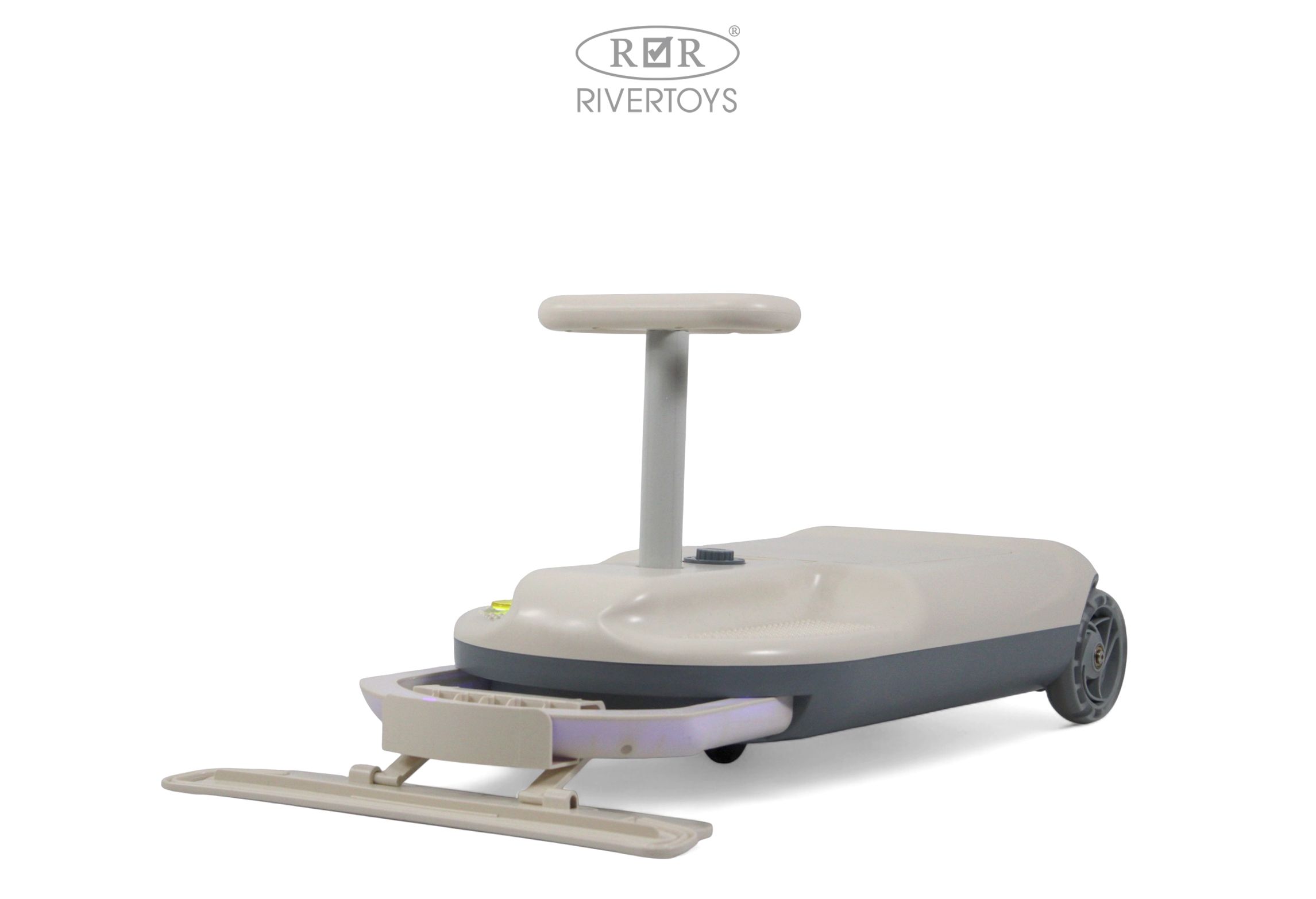 Электромобиль RIVERTOYS Y-01 BEIGE - фото 1