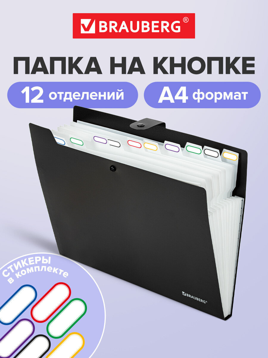 Папка-органайзер Brauberg А4 - фото 1