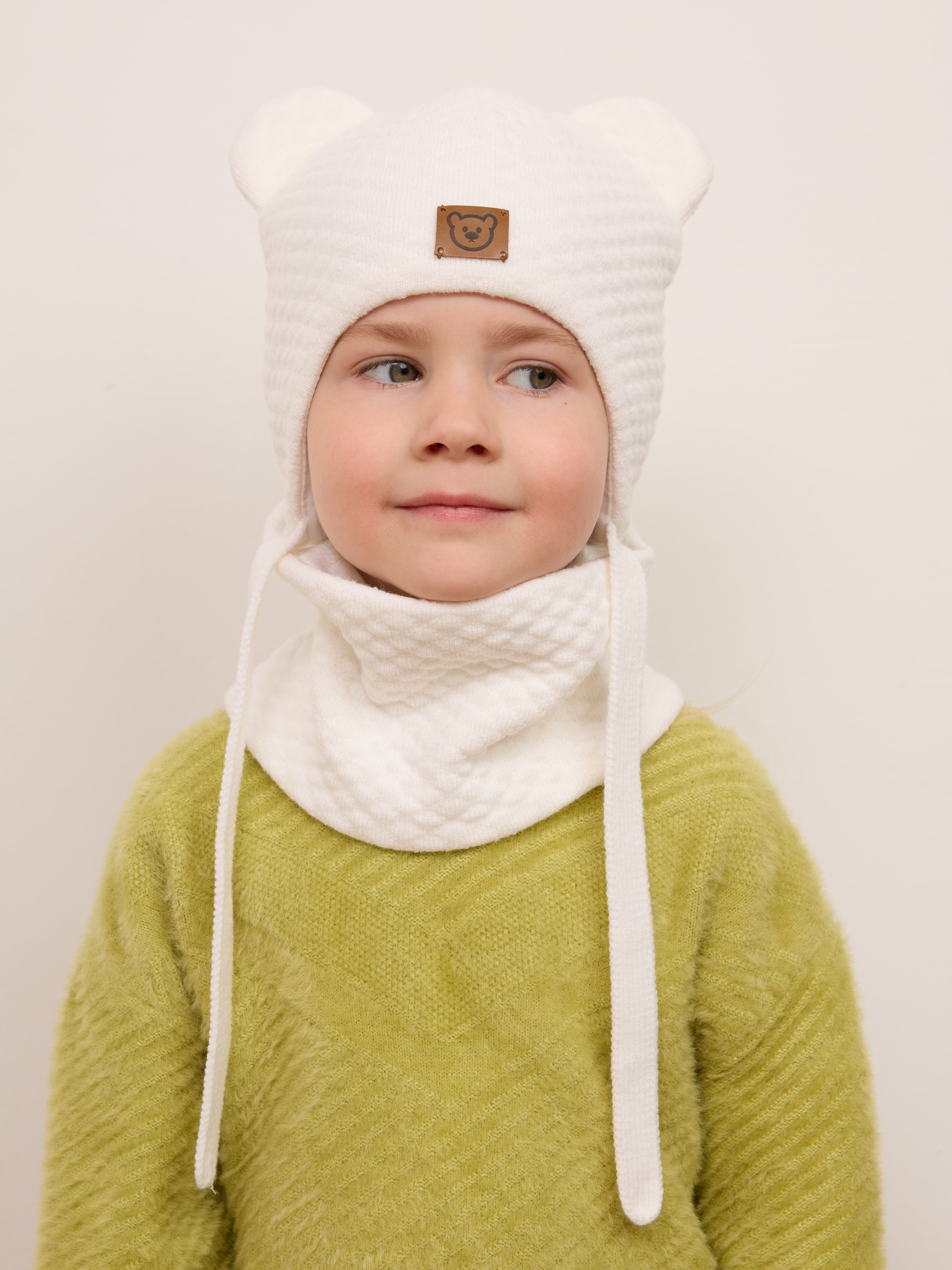 Шапка и снуд Starkoff Kids Д701815 - фото 11