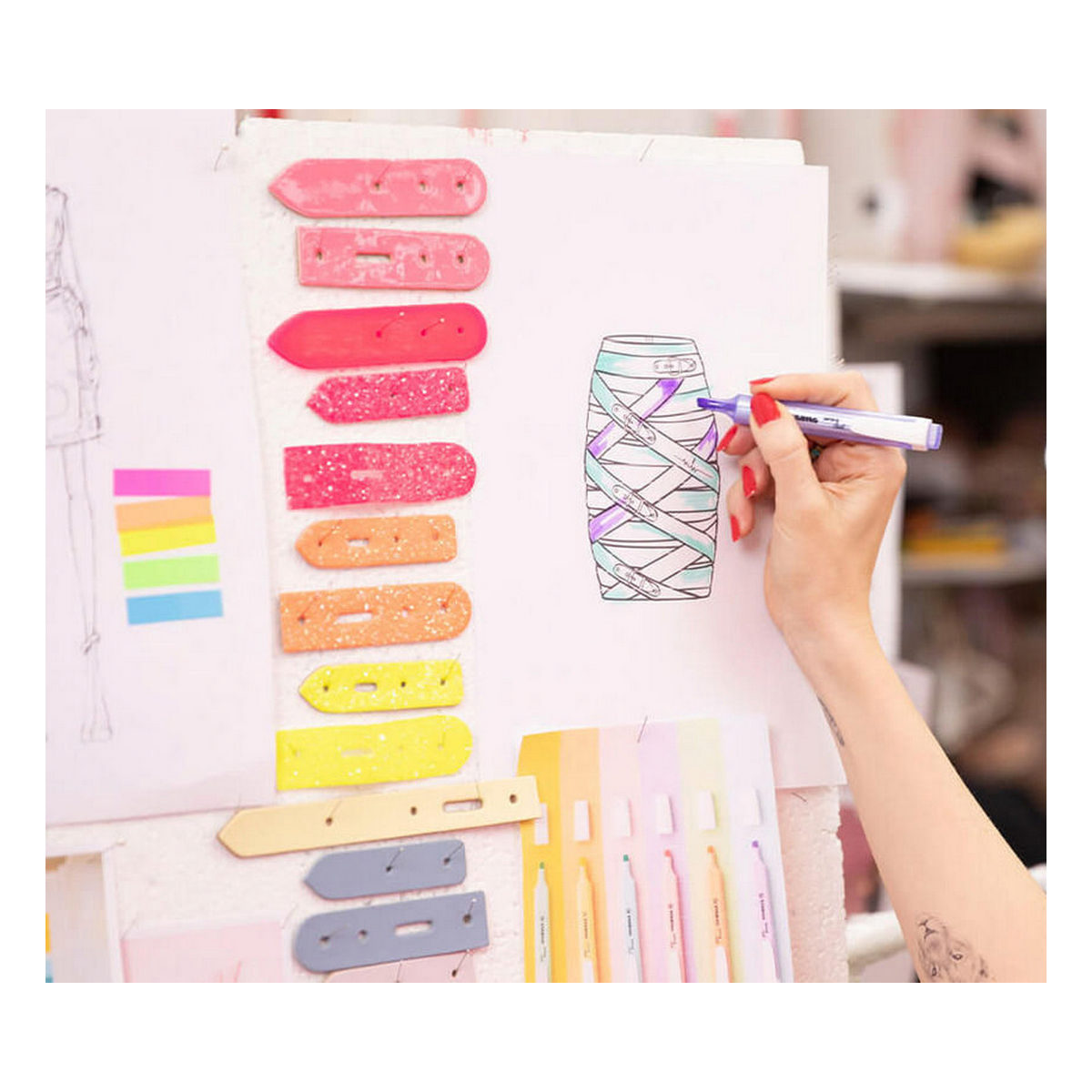 Текстовыделители STABILO 18 шт. - фото 7