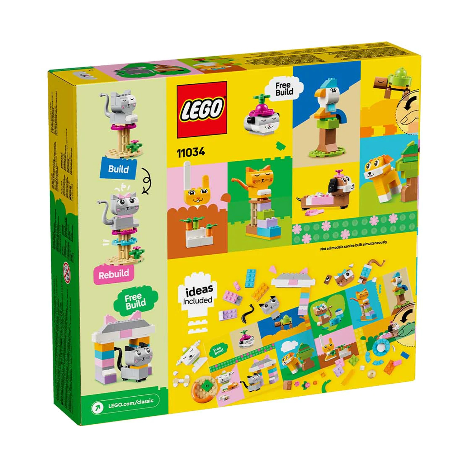 Конструктор LEGO Classic Креативные домашние животные - фото 8