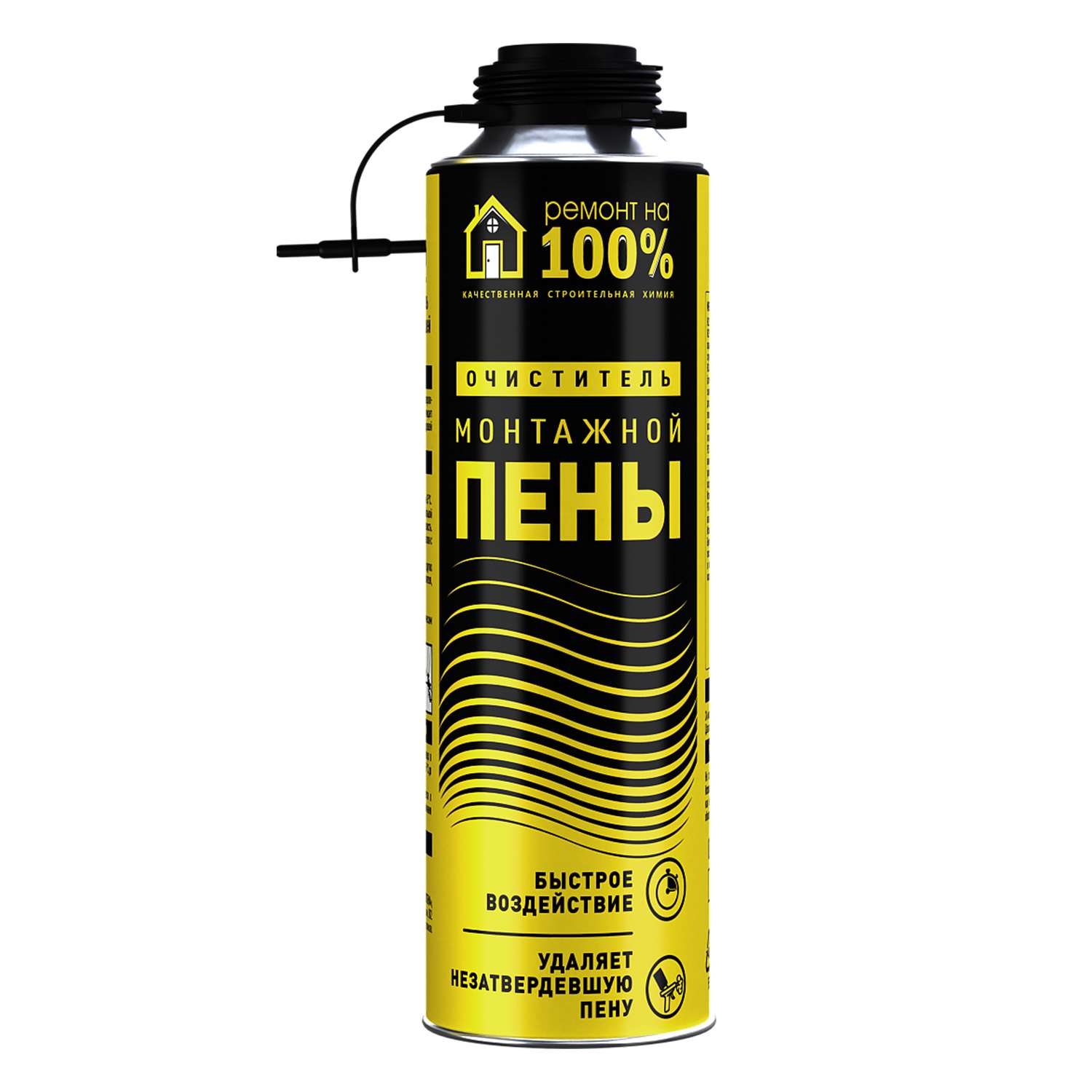 Очиститель . для удаления незатвердевшей монтажной пены 500мл - фото 1