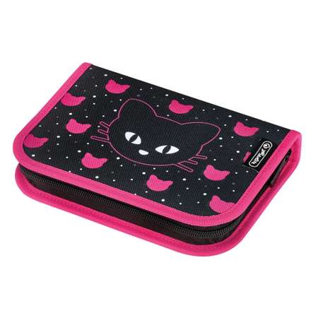 Пенал Herlitz Black Cat с наполнением 50032945