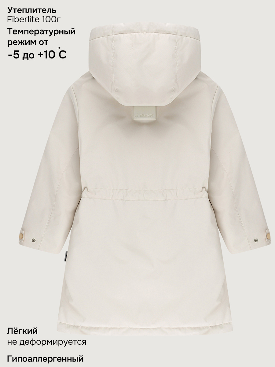 Парка NIKASTYLE п5м4626 беж - фото 5