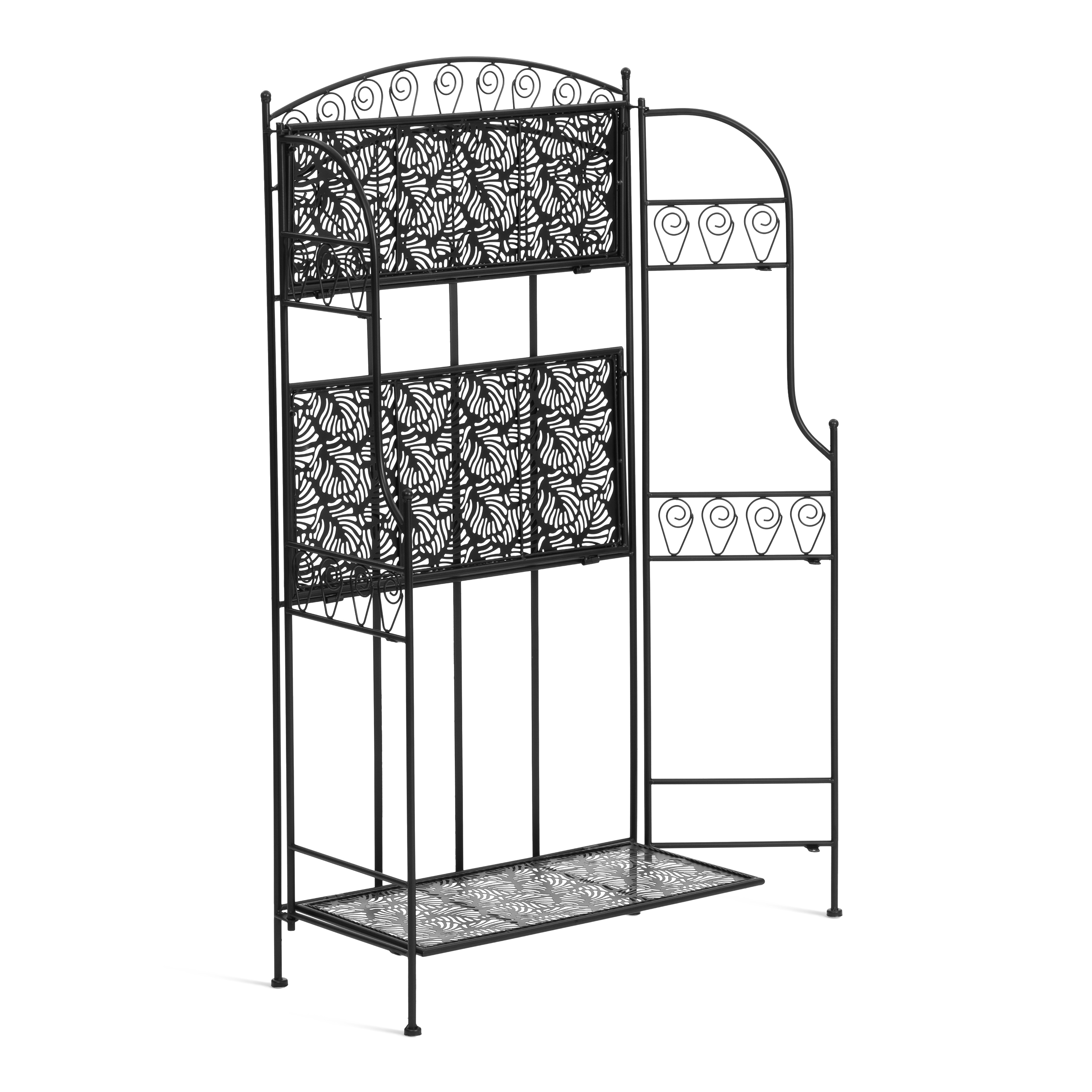 Этажерка TETCHAIR Шарлотта металл черный 62х32х117 см - фото 3