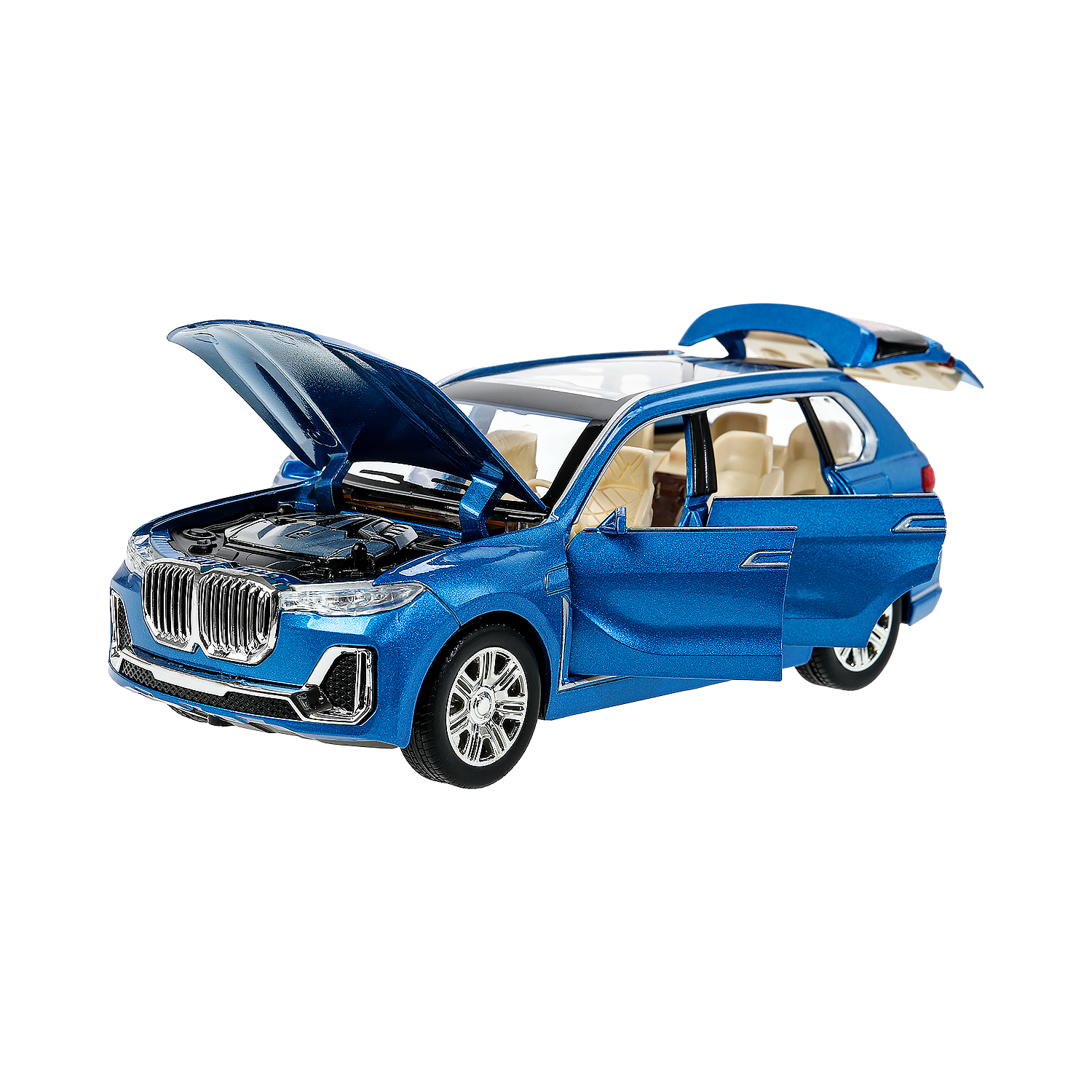 Автомобиль Технопарк BMW x7 1:26 384347 - фото 4